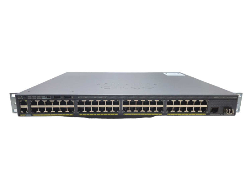 Cisco WS-C2960X-48FPD-L  48 Port Gigabit PoE+ 740W 2x 10G SFP+ Network Switch )