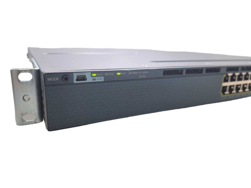 Cisco WS-C3560X-24P-L | 24 Port Gigabit PoE+ Layer 3 Switch /w 1 x 715WAC PSU )