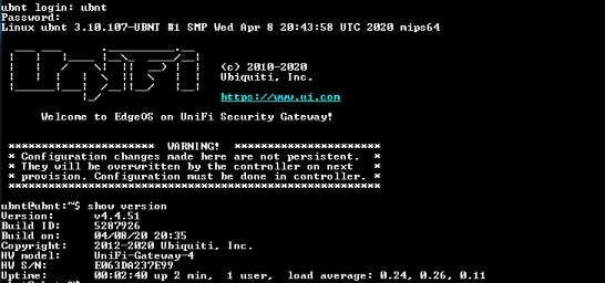 Ubiquiti Networks Unifi Security Gateway Pro 4 | USG-PRO-4 | Factory Reset )