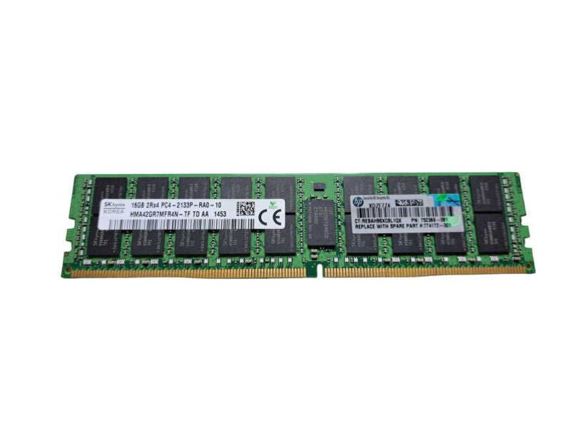 SK Hynix 16GB 2Rx4 PC4-2133P-RA0-10 | DDR4 Server Memory Q)