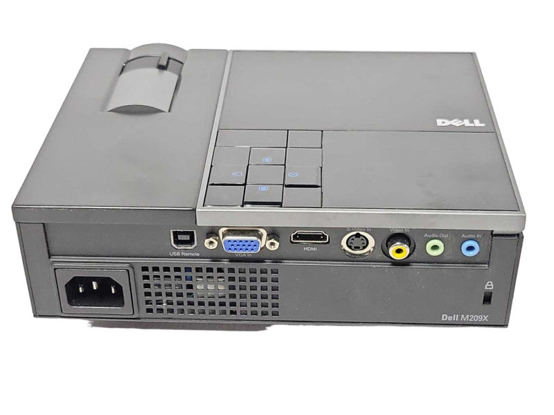 DELL M209X DLP FRONT PROJECTOR HDMI, 121 Lamp Hours, No Remote _