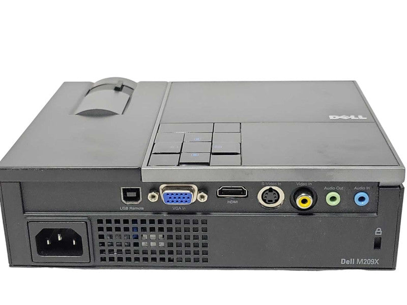 DELL M209X DLP FRONT PROJECTOR HDMI, 121 Lamp Hours, No Remote _