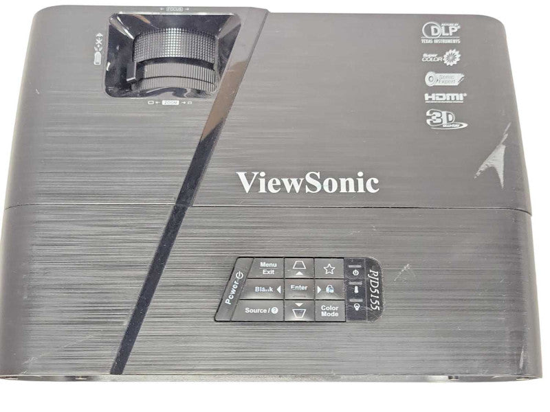 Viewsonic PJD5155 DLP HDMI projector  1146 lamp hours, No remote _