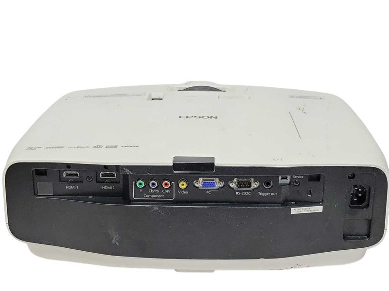 Epson powerlite Home Cinema 5030UB H585A 4284 Lamp Hours, No Remote _