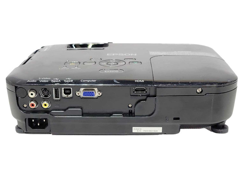 Epson EX5210 H429A 3-LCD XGA Projector, 194 Lamp Hours, No Remote, SEE _