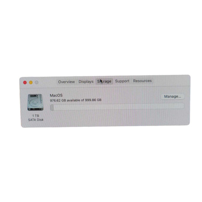 Apple Mac mini (Late 2014) 2.60GHz (I5-4278U) 8GB RAM 1TB HDD A1347 EMC2840 -