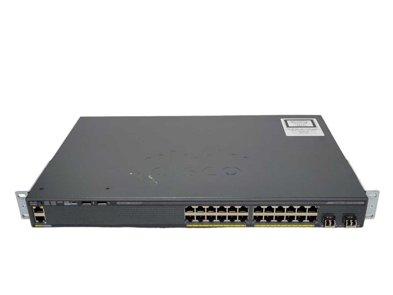 Cisco WS-C2960X-24TD-L 24 Port Gigabit Managed Switch _