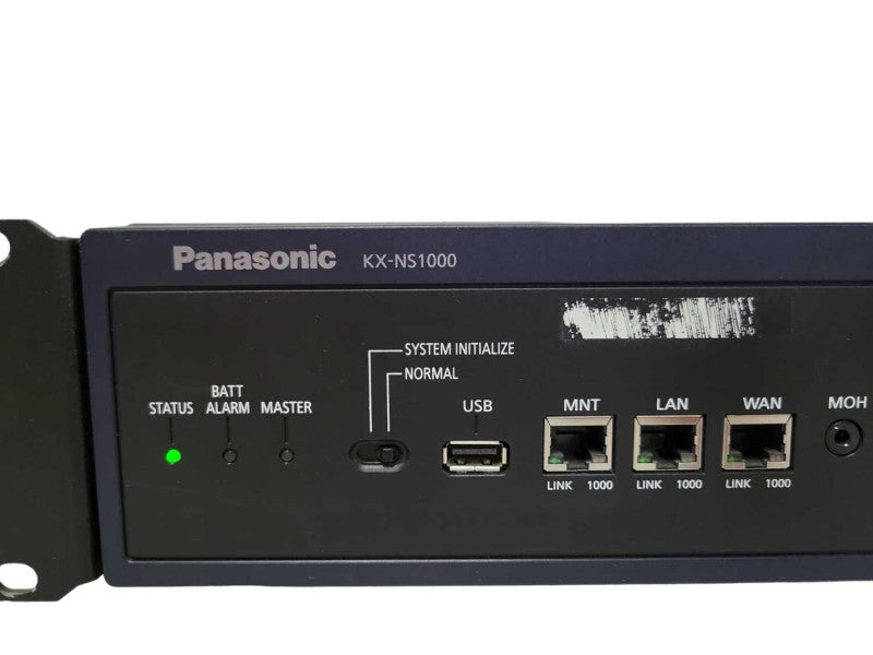 Panasonic KX-NS1000C Compact Hybrid IP-PBX System, READ Q_