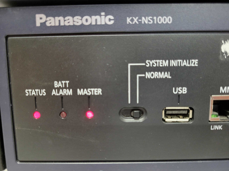 Panasonic KX-NS1000C Compact Hybrid IP-PBX System, READ Q_