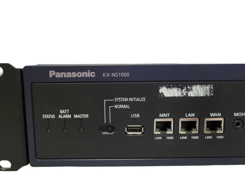 Panasonic KX-NS1000C Compact Hybrid IP-PBX System, READ Q_