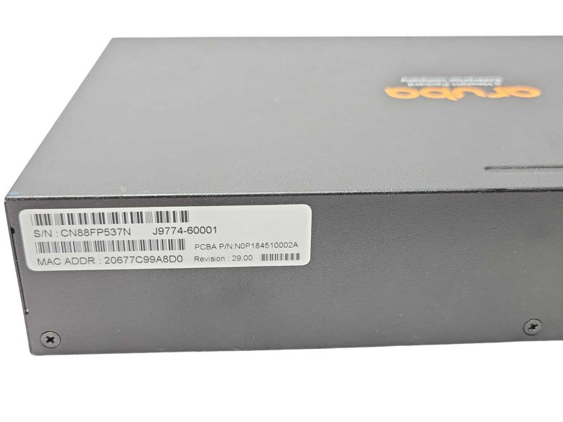 HP Aruba J9774A 2530-8G 8 Port POE+ Gigabit Switch _