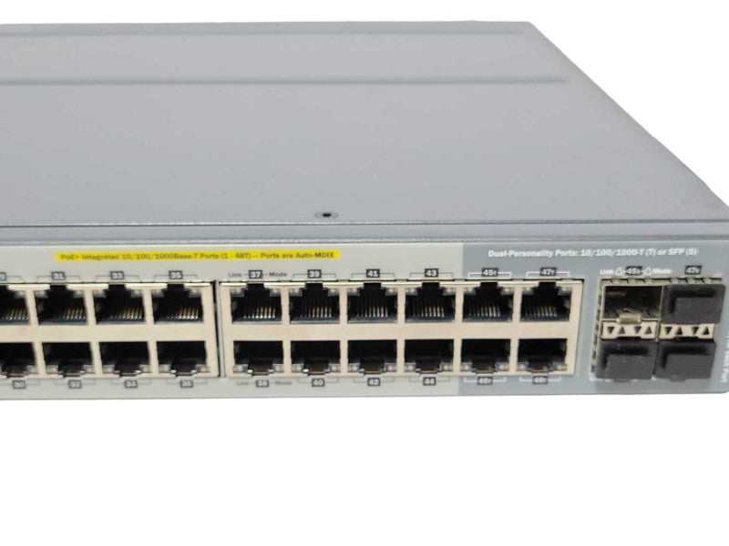 HP Aruba 2920-48G 48-Port Gig Ethernet PoE Managed Switch w/ J9733A module _