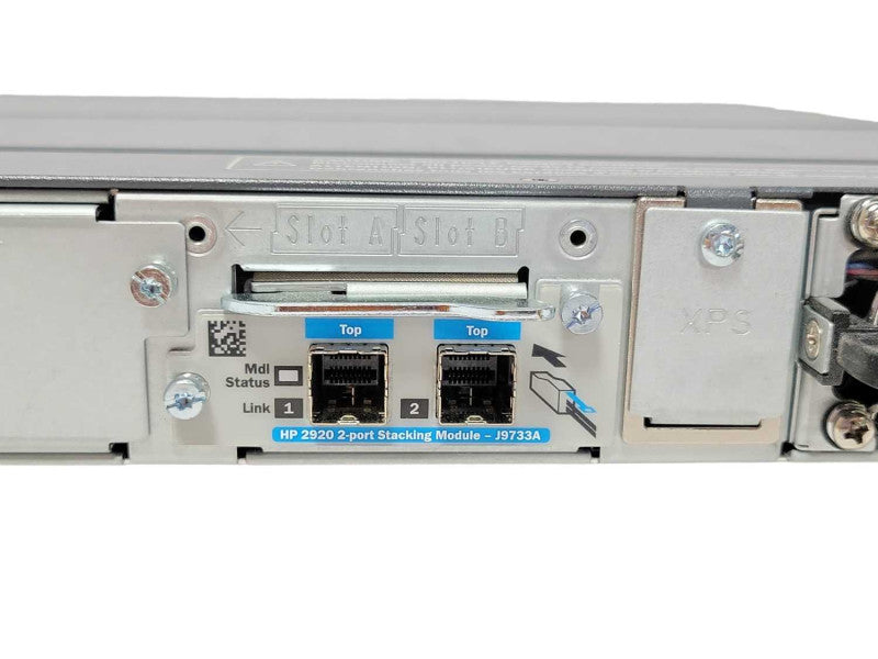HP Aruba 2920-48G 48-Port Gig Ethernet PoE Managed Switch w/ J9733A module _