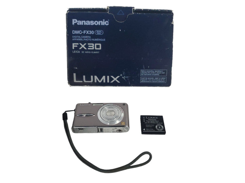 Panasonic Lumix DMC-FX30 7.2MP Digital Camera |