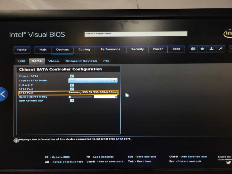 Intel NUC Mini NUC7i5BNH PC Intel Core i5-7260U 2.2GHz 8GB DDR4 256GB SEE _