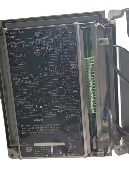 Barton Scanner 1140 RTU Hardware unit, READ _