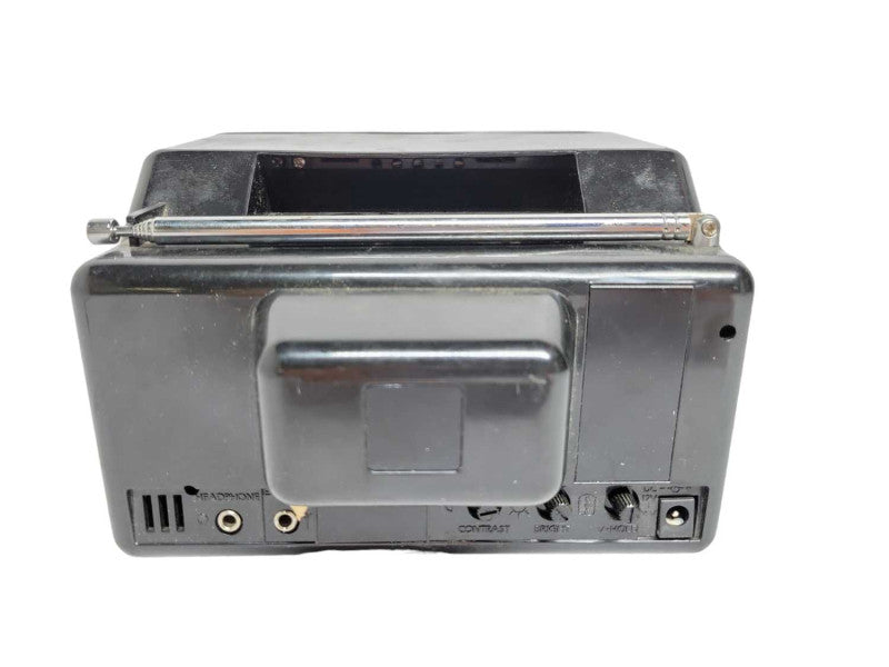 Vintage 1990 - Citizen 5\\" B&W mini TV (JCTR 118) %