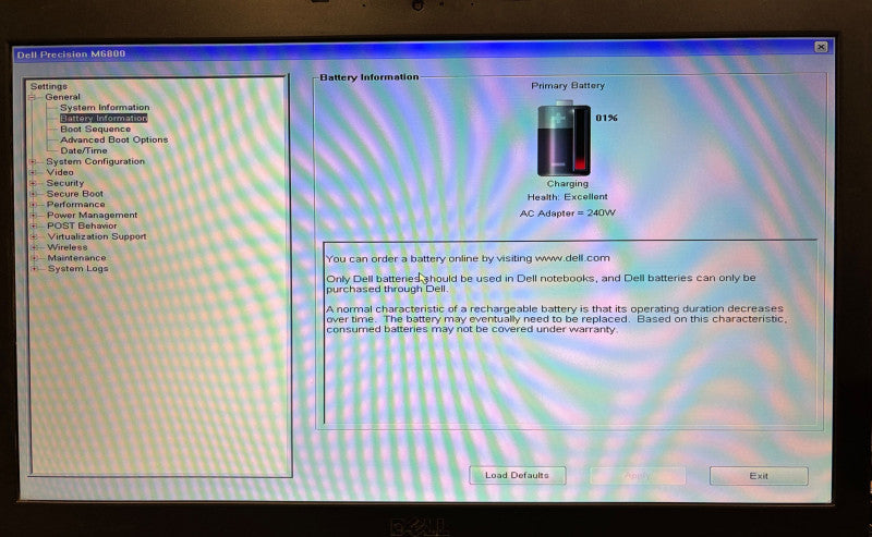 DELL PRECISION M6800 i7-4910MQ@2.9GHz QUADRO K4100M 4GB GPU 32GB RAM 512 SSD
