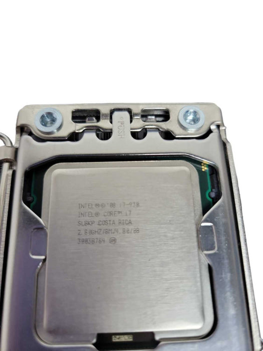Intel Core i7-930 @ 2.80GHz | ASUS P6T | I/O Plate %