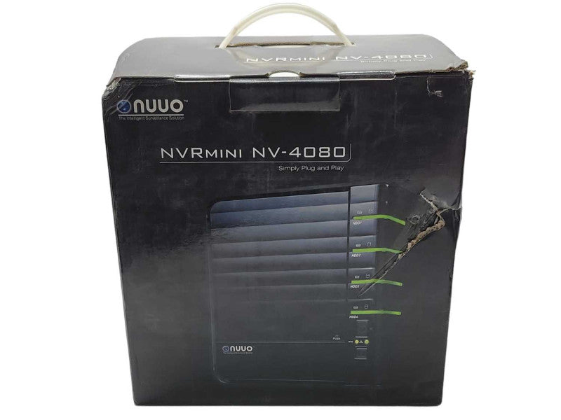 Open-Box NUUO NV-4080 NVR 4-Bay surveillance recording system, SEE Q_