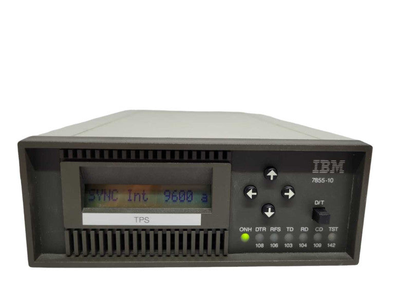 VINTAGE IBM 7855-10 9.6KBPS Industrial Digital External Modem Assembly %