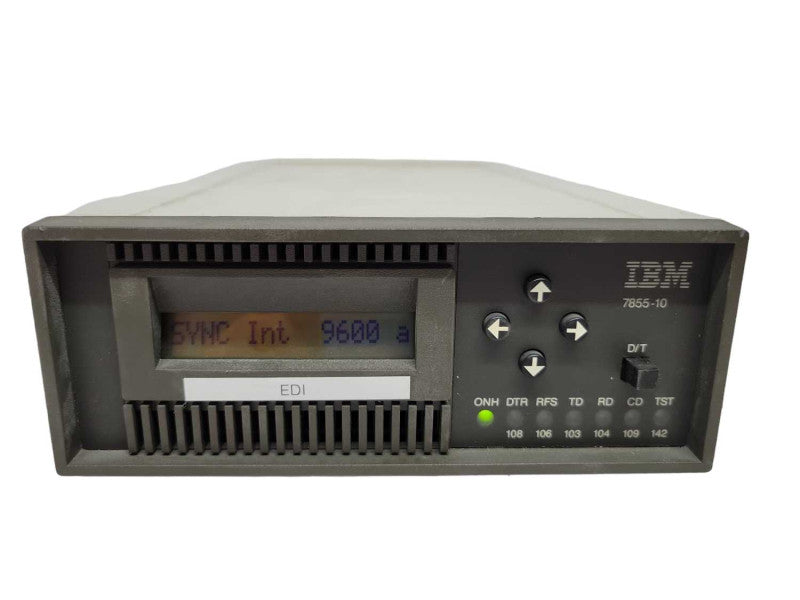 VINTAGE - IBM 7855-10 9.6KBPS Industrial Digital External Modem  Assembly %