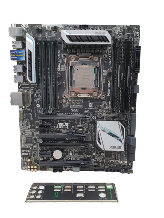 ASUS X99-A Motherboard with Intel Xeon E5-2650V4 @2.20GHz 32GB 2666 RAM  -