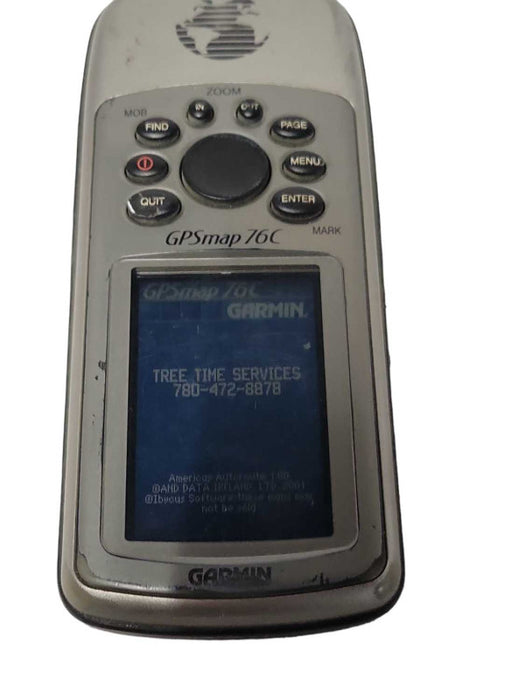 Garmin GPSMAP 76C GPS Outdoor Handheld Map Navigator, READ _