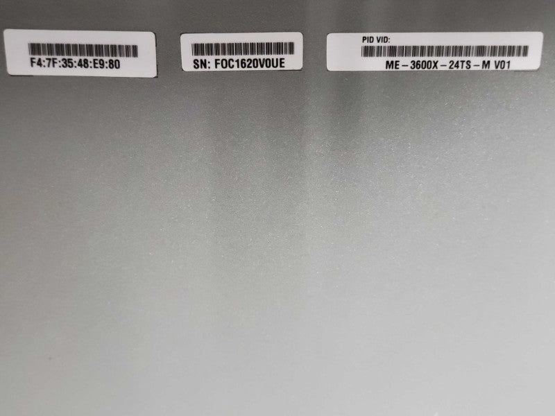 Cisco ME-3600X-24TS-M 24-Port Gigabit Ethernet Access Switch _
