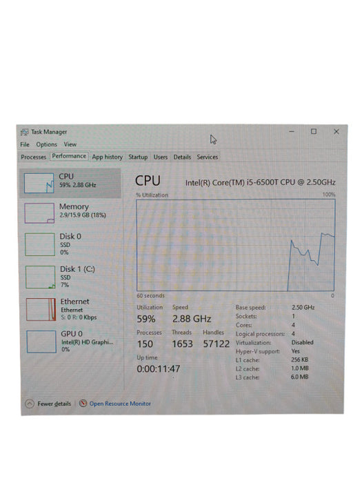 HP Elite Slice i5-6500T 16GB RAM 512GB + 256GB SSDs  -