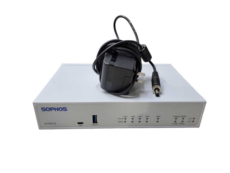 Sophos SD-RED 20 Remote Security Appliance | + Power Adapter  )