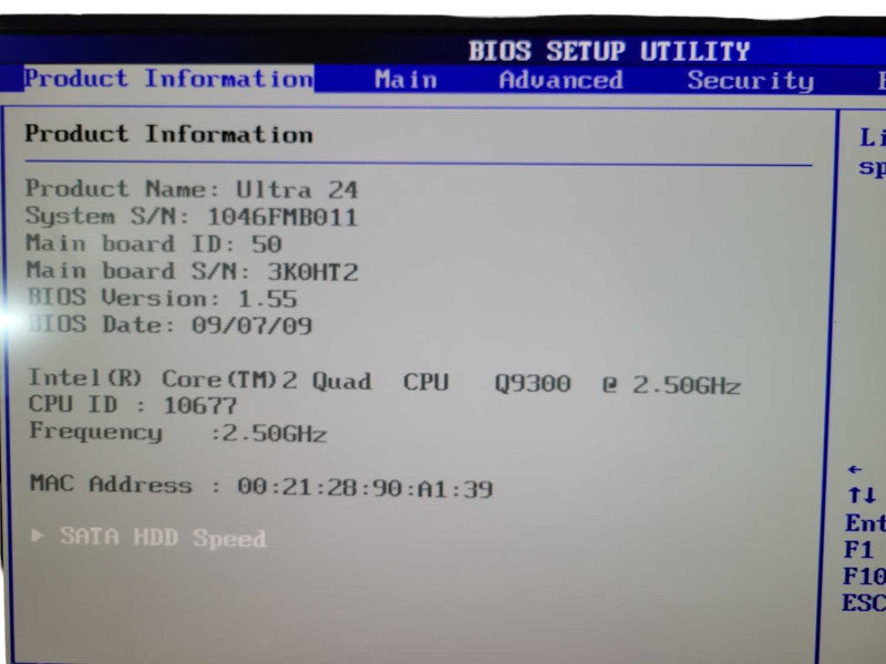Xerox Sun Ultra 24 WS - Core 2 Quad Q9300 | 6GB  | 2x1TB | SSCI Capture Card %