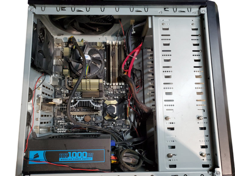 Custom Tower Desktop PC i7-970 4GB DDR3 EN210 GPU Sabertooth X58 NO HDD *READ @