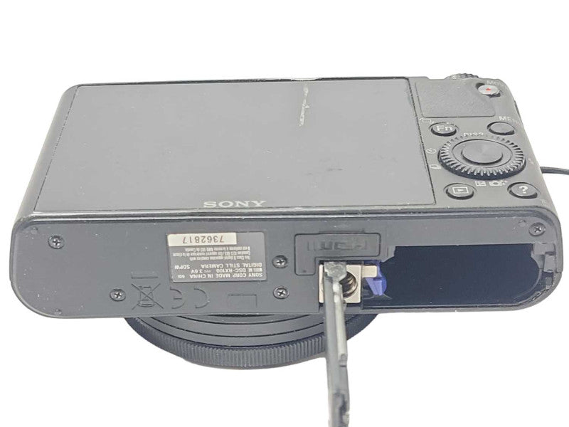 SONY Cyber-shot DSC-RX100 20.2MP Compact Digital Camera, READ _