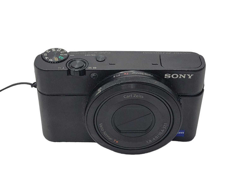 SONY Cyber-shot DSC-RX100 20.2MP Compact Digital Camera, READ _