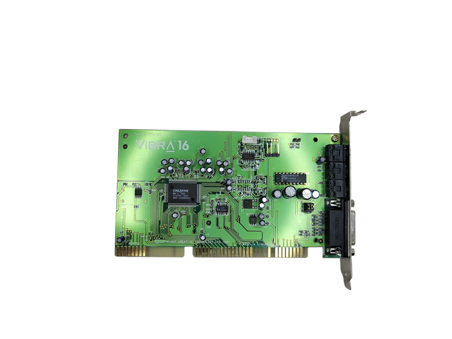 Creative SoundBlaster ViBRA 16C CT4180 ISA Audio Sound Card %