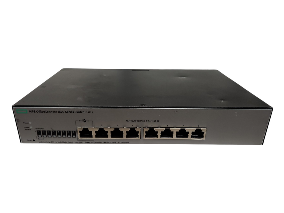 HP OfficeConnect 1820-8G 8 Port Gigabit Managed Layer 2 Switch J9979A