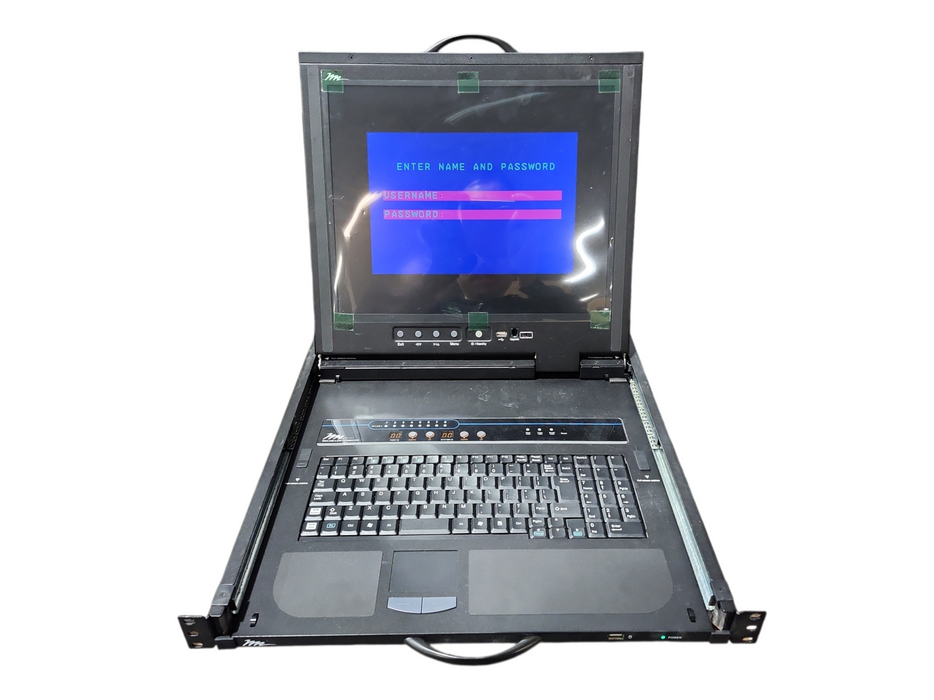 Middle Atlantic RM-KB-LCD17X8KVM, Rackmount LCD Keyboard, 8 Port KVM, READ