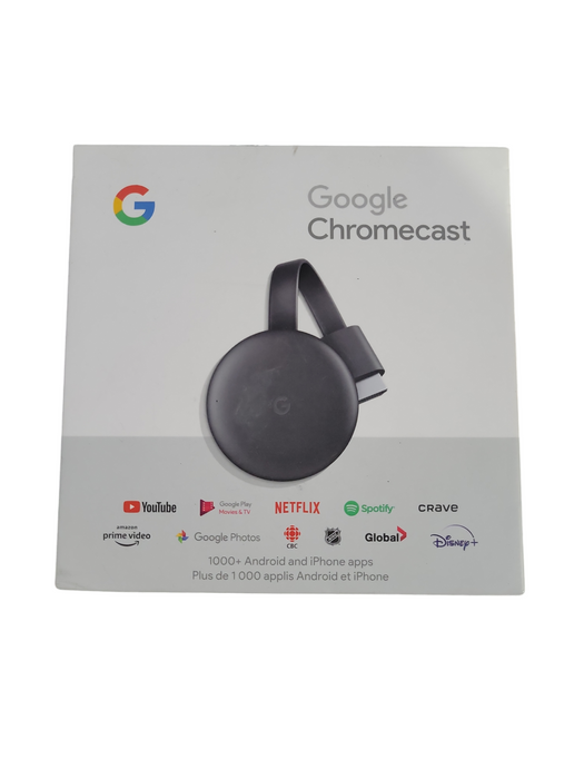 Google GA00439-CA 1080p Chromecast - Black !