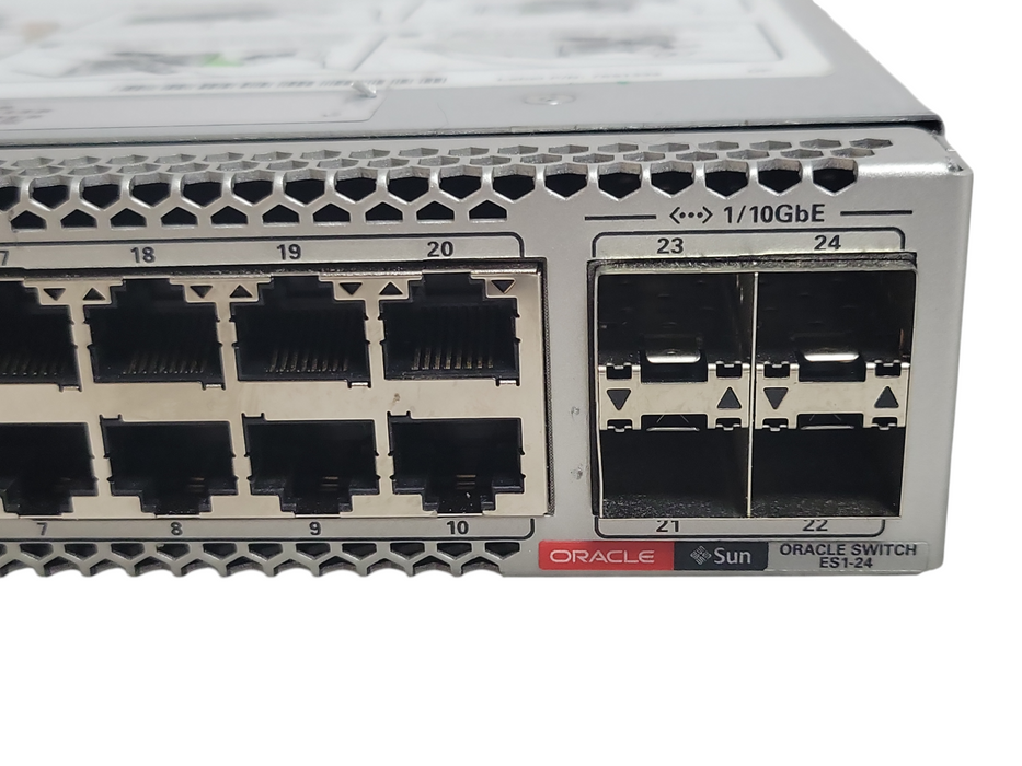 Sun/Oracle ES1-24 7105436 24-port Switch, 2x Power supplies _