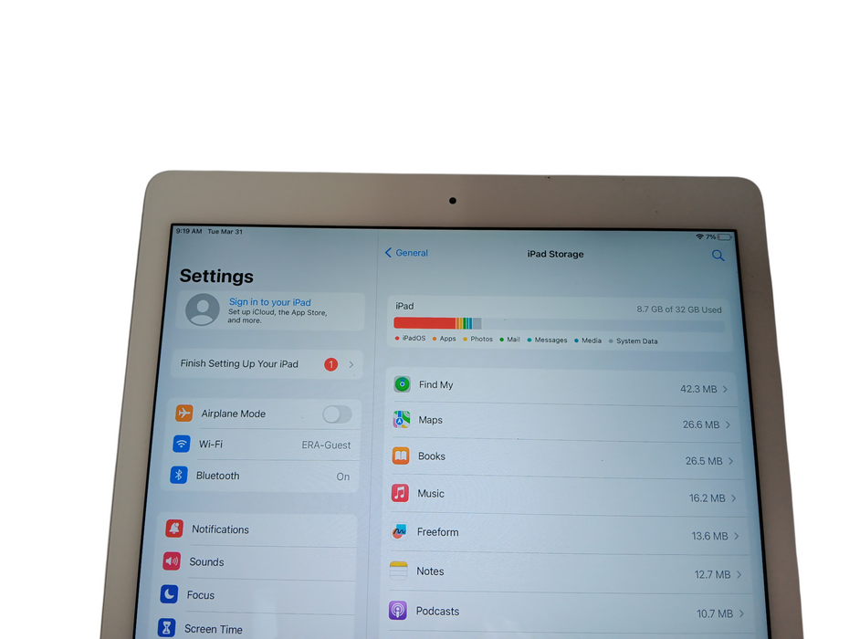 Apple iPad Pro 12.9-inch 1st Gen - Silver - 32GB [A1584]