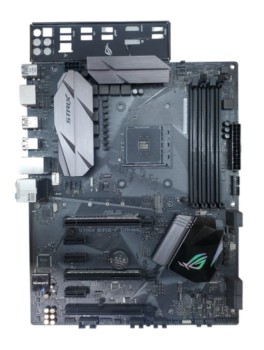 ASUS ROG STRIX B350-F Gaming AM4 Motherboard - No CPU/RAM