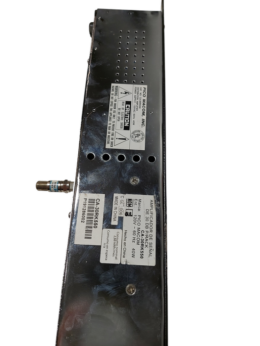 Bundle Pico Macom MOR-CS Cooling System & CA-30RK550 Push-Pull HeadEnd Amp =