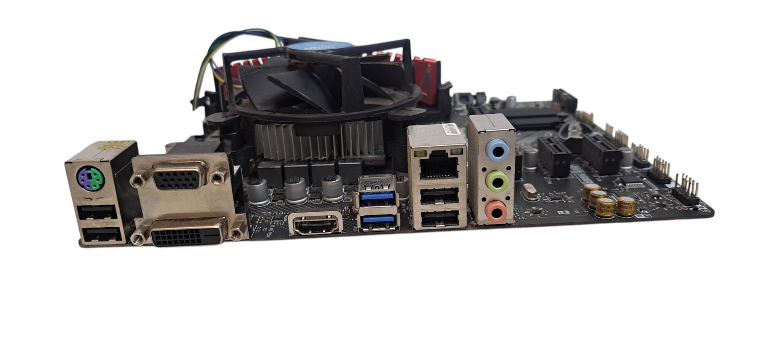 MSI H310M PRO-VDH PLUS  Micro-ATX Motherboard|8GB DDR4 RAM| i3-8100 CPU