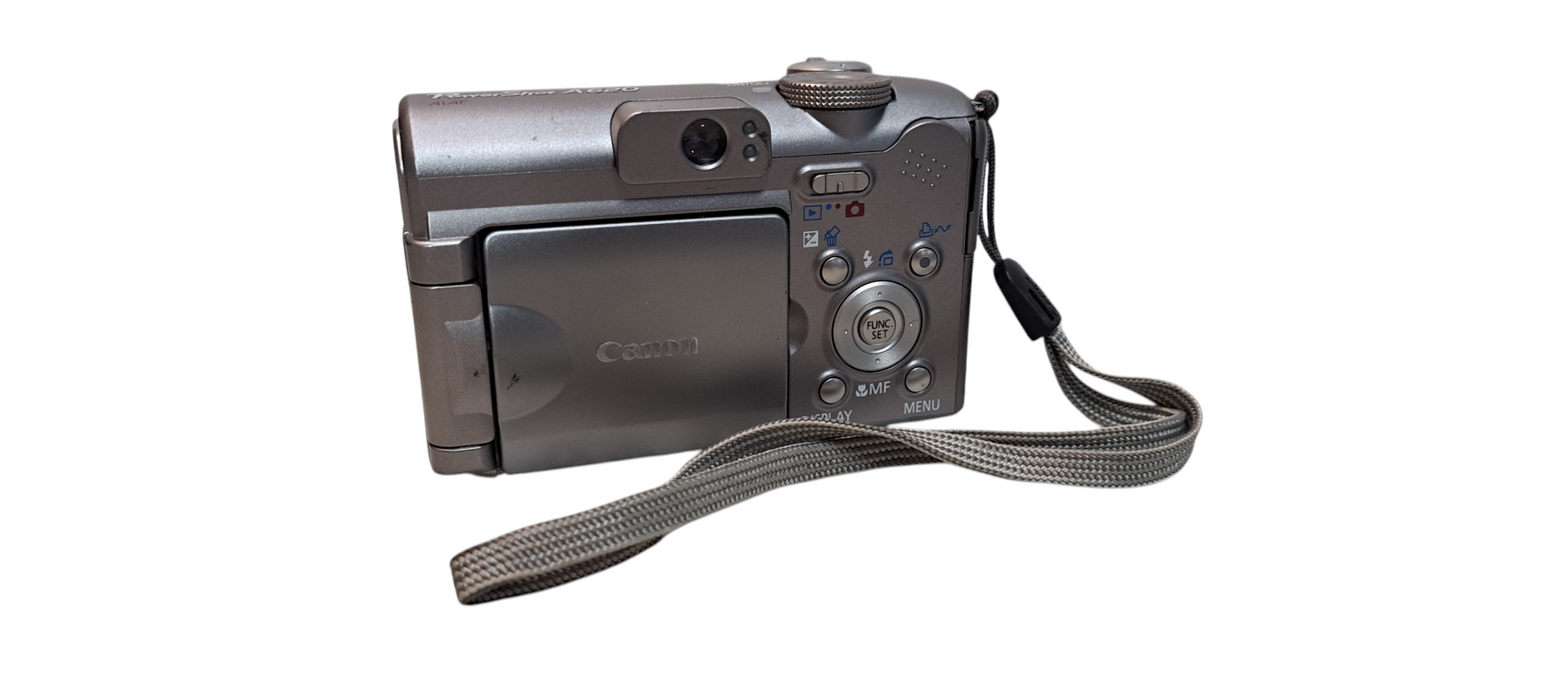 Silver CANON PowerShot A620 Digital Camera 7.1 MP 4x Zoom