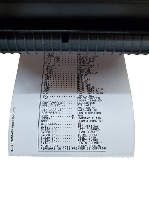 Zebra GX420d Thermal Label Printer - GX42-202411-000 - Low Usage