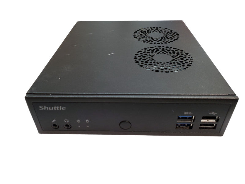Shuttle DH02H USFF Desktop PC Celeron 3865U 4GB DDR4 NO HDD @
