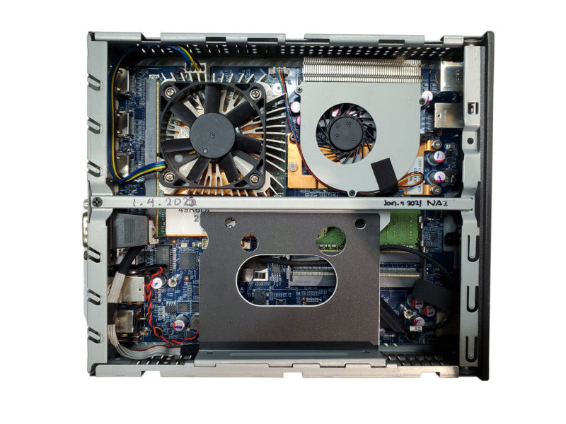 Shuttle DH02H USFF Desktop PC Celeron 3865U 4GB DDR4 NO HDD @