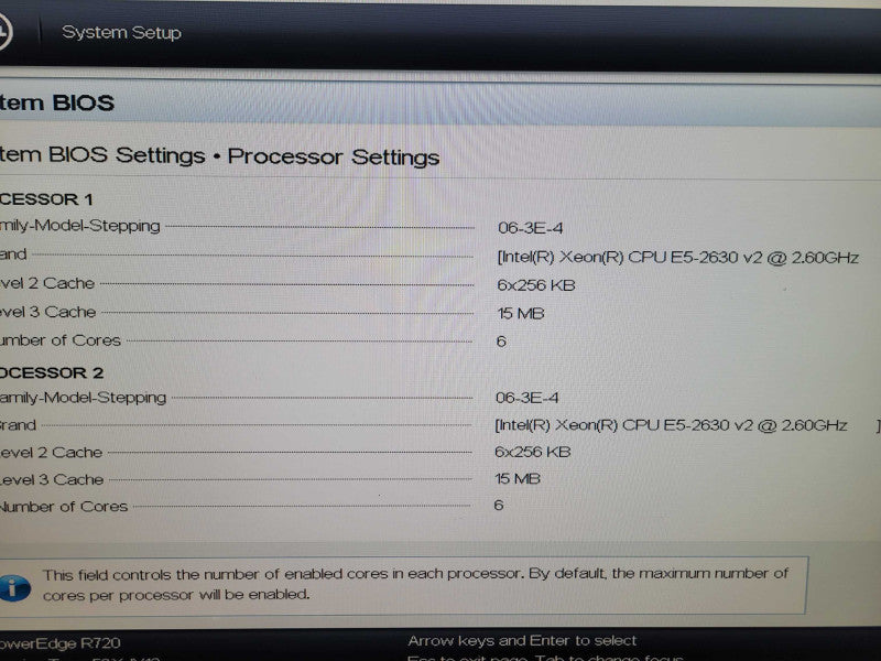 Dell PE R720 - 2x Xeon E5-2630 v2 | 128GB RAM | PERC H710P Mini | 2x750W PSU %