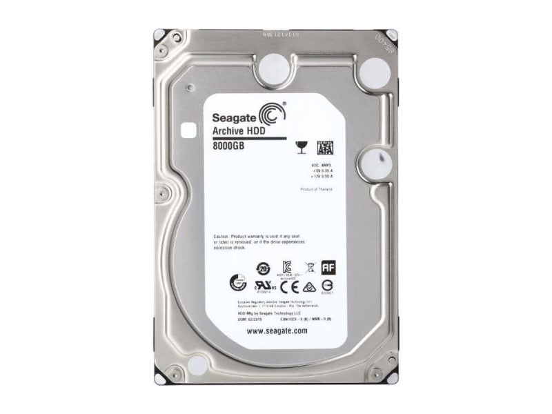 ST8000AS0002 Seagate Archive 8TB SATA 5.9K 128M 6Gbps 3.5\\" Hard Drive Q: